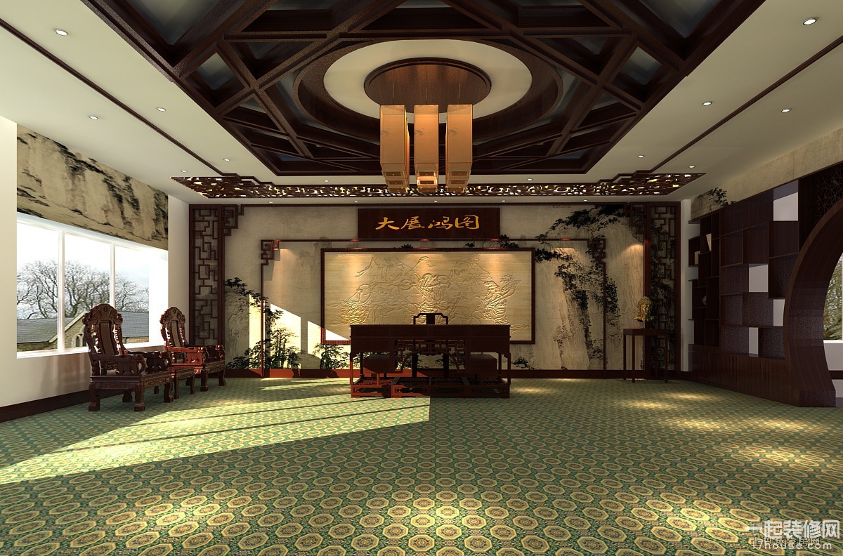 老板办公室装修效果图 老板办公室装修效果图